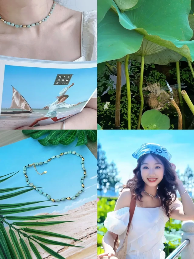 谁懂啊？这串项链和夏天适配度100%！！✨