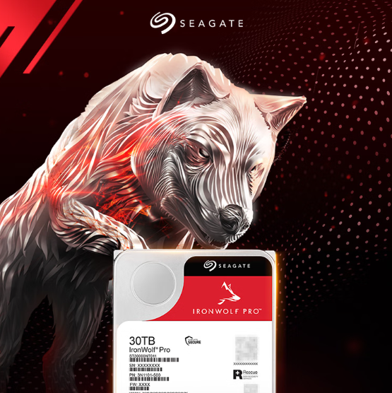 全球首款 30TB NAS 硬盘上市，希捷酷狼 Pro，7699元 