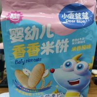 小鹿蓝蓝婴幼儿米饼米香味 宝宝零食儿童