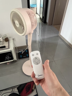 美的智能空气循环扇！升级款！语音操控+3D摇头，全屋清凉无死角