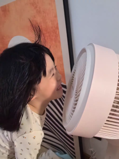 美的智能空气循环扇！升级款！语音操控+3D摇头，全屋清凉无死角