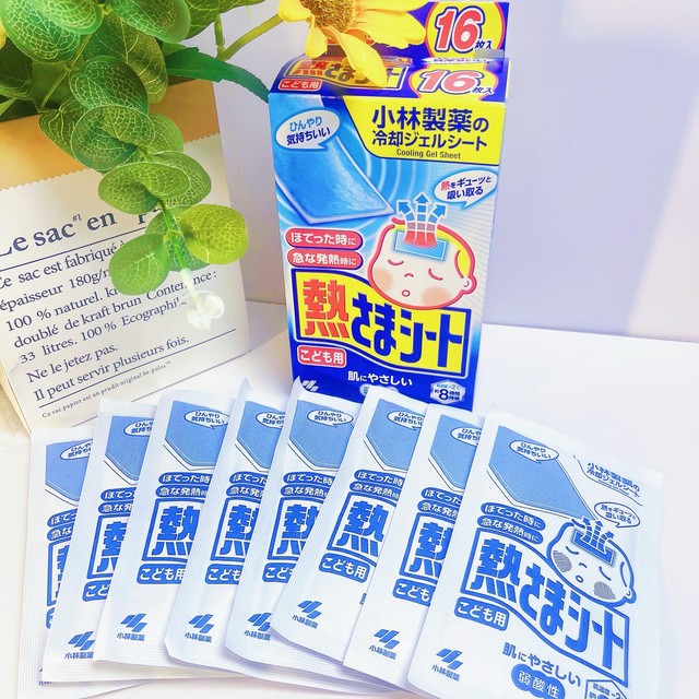 小林制药儿童退热贴，宝宝退热好帮手