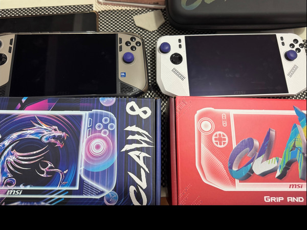 微星掌机评测A8对比C8！Z2e对比258v！