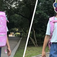 护脊书包怎么选？能用整个小学的GMT护脊书包22L，细节超贴心！