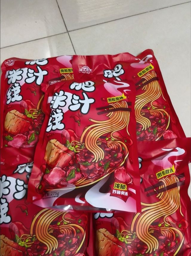 十八巷子港式风味肥汁米线275克袋装方便速食酸辣粉丝柳州螺蛳粉
