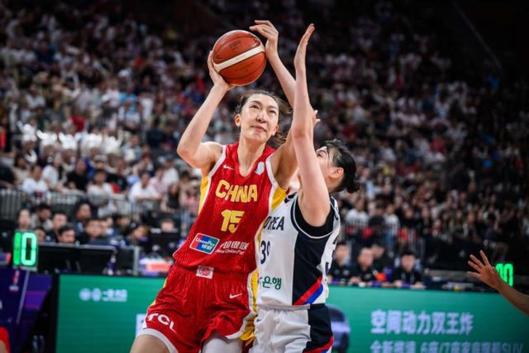 中国女篮22分大胜韩国！双塔合砍36分统治内线 王思雨9+8助攻建功