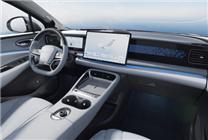 比亚迪全新中型SUV 海狮06内饰官图发布：黑白双拼中国风