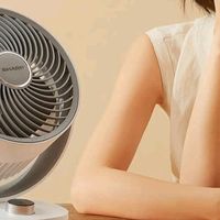 书桌旁的“隐形清凉管家”——夏普PJ-CA230B-A循环扇使用记
