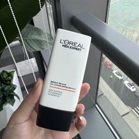 欧莱雅男士耀白防晒霜，三秒化水成隐形护甲