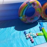 夏天带娃不出门也能浪！这充气泳池绝了