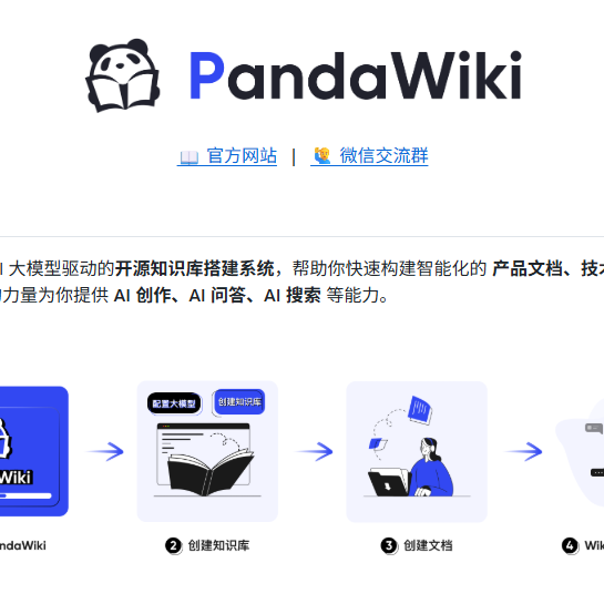 NAS上的AI知识中心，熊猫力荐！三分钟部署PandaWIKI
