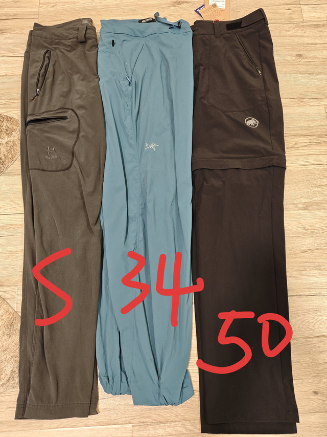 亚马逊500多的猛犸象可拆卸裤子到了，尺码有点大了