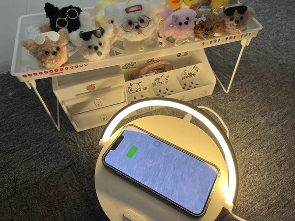 无线充电音响伴她入眠