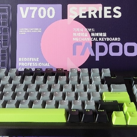 雷柏终于出客制化键盘辣——雷柏V700DIY-98三模键盘评测