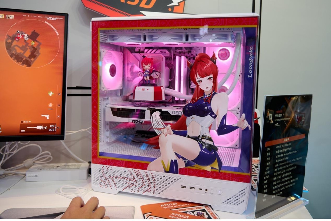 微星科技燃爆BW2025!魔龙姬全家桶领衔未来电竞盛宴