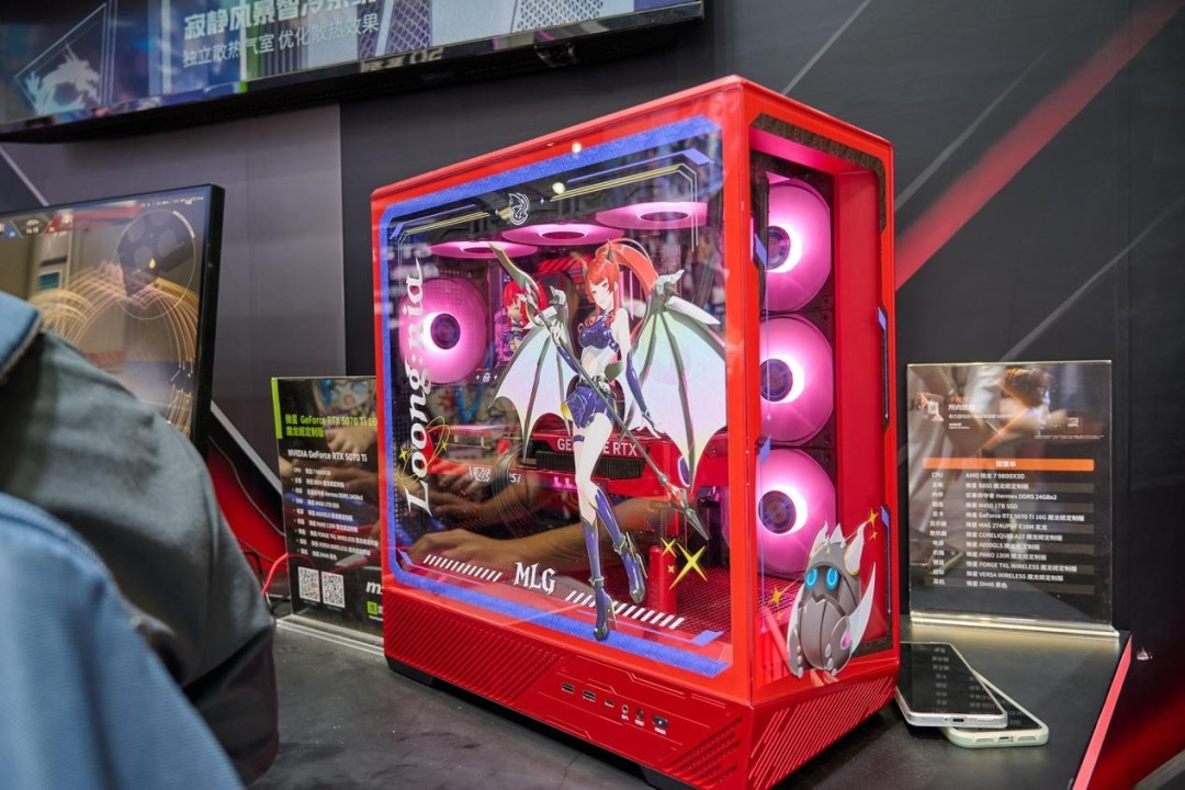 微星科技燃爆BW2025!魔龙姬全家桶领衔未来电竞盛宴