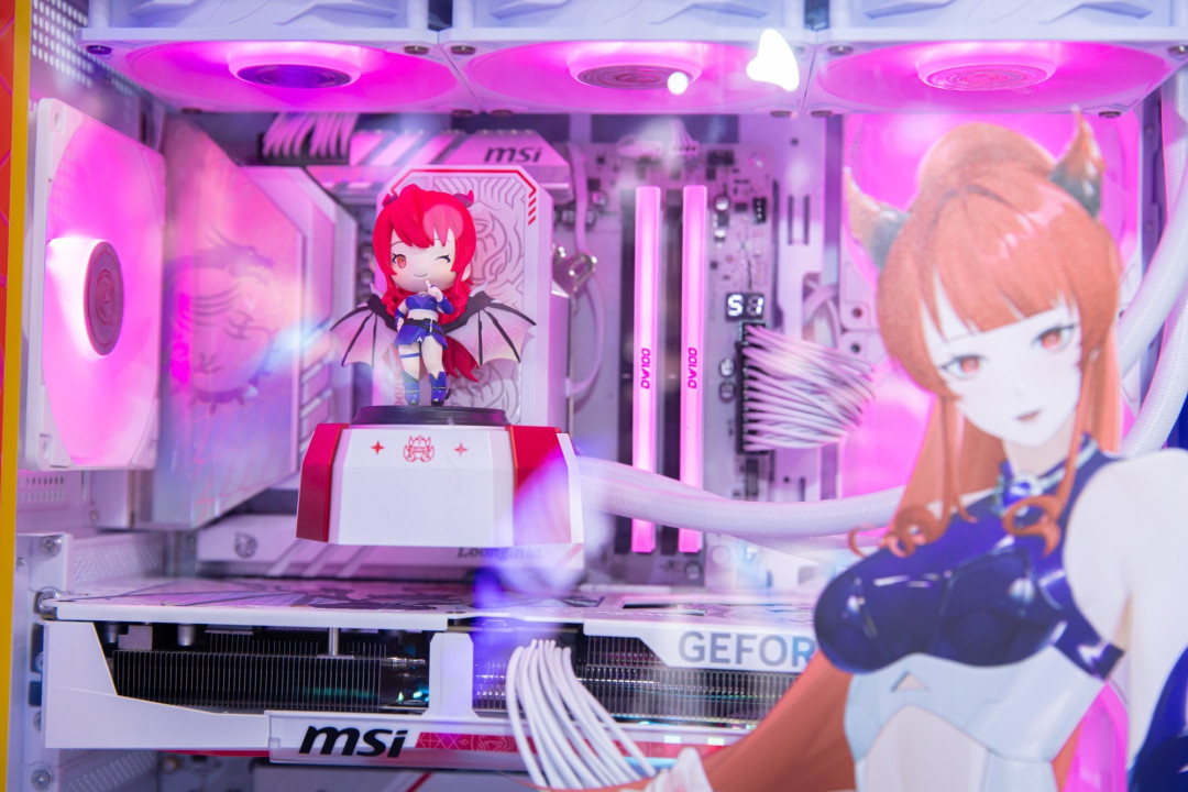 微星科技燃爆BW2025!魔龙姬全家桶领衔未来电竞盛宴