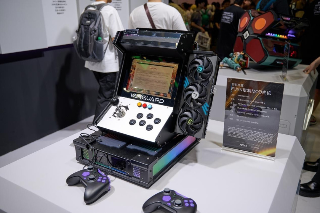 微星科技燃爆BW2025!魔龙姬全家桶领衔未来电竞盛宴