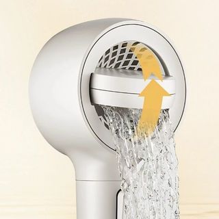 大白云感棉柔反冲洗花酒，创新反向冲洗、3D按摩脉冲水、 4分通用接口，敏感肌可用
