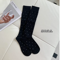 URPLE GUYS波点小腿袜：夏日里日系少女的甜美秘语