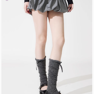 URPLE GUYS蝴蝶结袜套：春夏季的甜美洛丽塔之梦