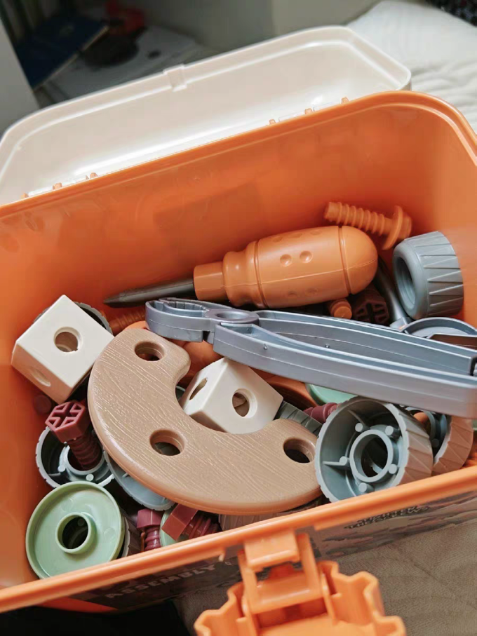 这款儿童维修工具箱,孩子玩得超开心!