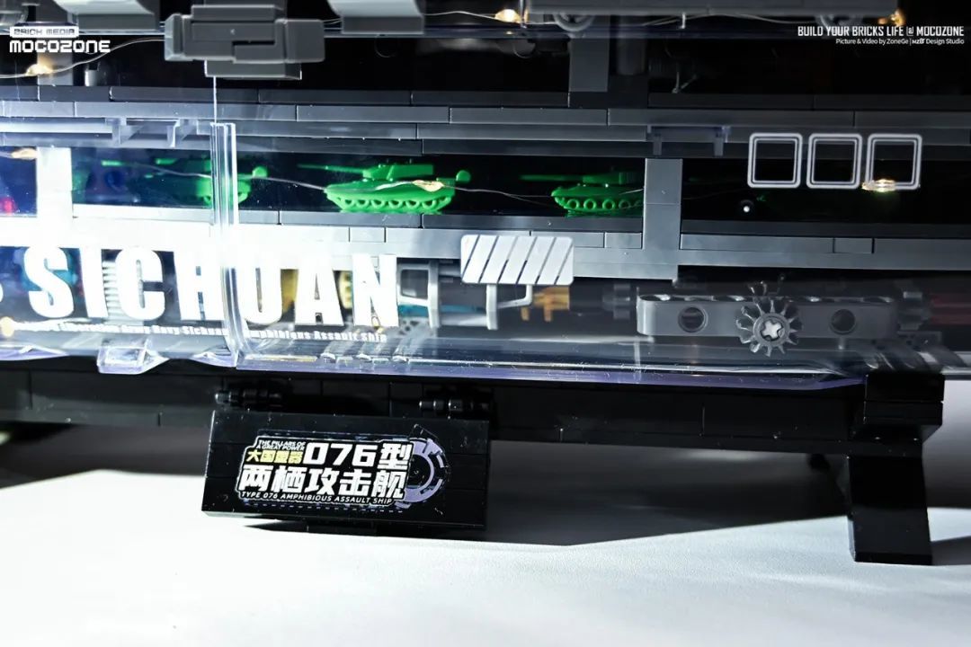 大国重器076两栖攻击舰,设计巧思,玩法有趣!