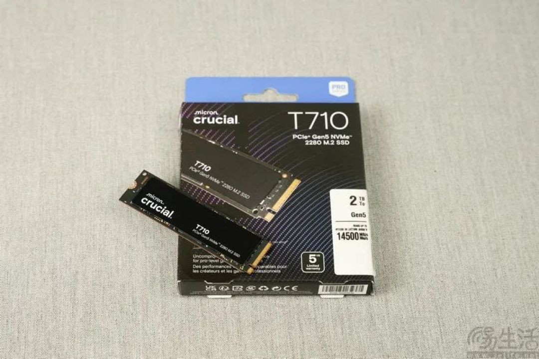 英睿达T710 PCIe5.0 SSD评测：