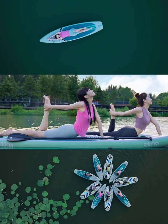 解锁夏日新玩法：桨板瑜伽🏄🏻‍♀️🧘🏻‍♀️💦