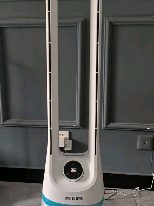 直流变频无叶风扇，净化空气更安心