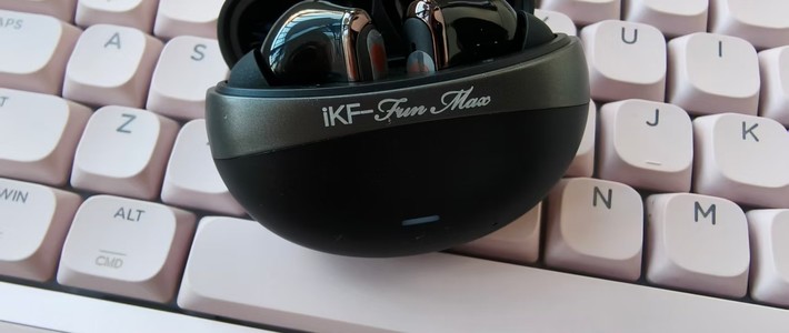 数码、家电 篇零：哇塞！这款入耳式蓝牙耳机iKF Fun Max的降噪效果简直太好了