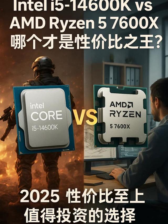 性价比之王：Intel i5-14600K vs AMD 7600X，哪个更值得买？