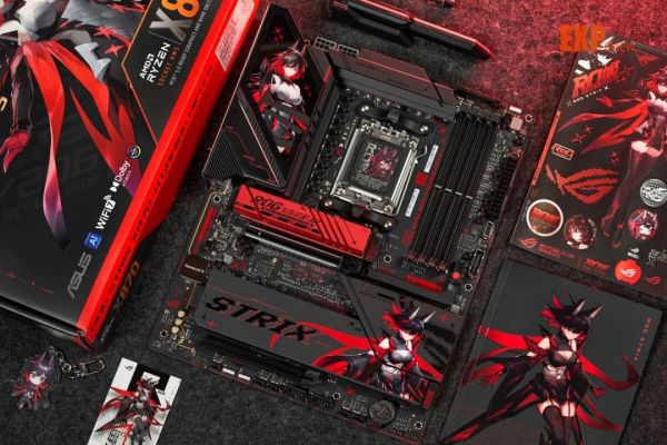 华硕ROG STRIX X870-H GAMING WiFi7 S主板评测：白有吹雪，黑有RO姬_