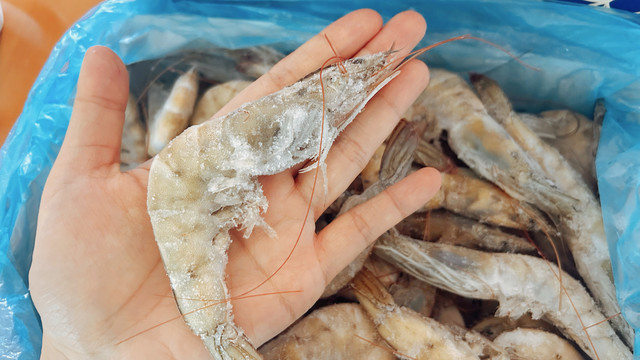 冰冻虾帮我解决快手减脂餐～