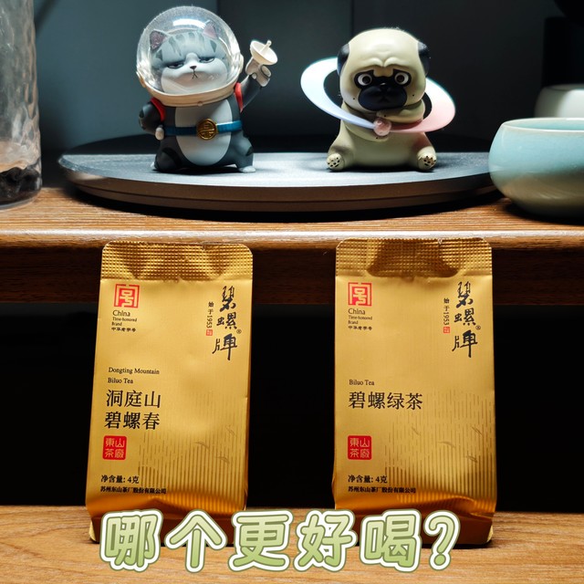 【绿茶】洞庭山碧螺春和碧螺绿茶有什么区别？哪个更好喝？
