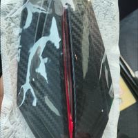 汽车改装通用风刀外观件导流版车身保险杠防撞胶防擦防护条机车