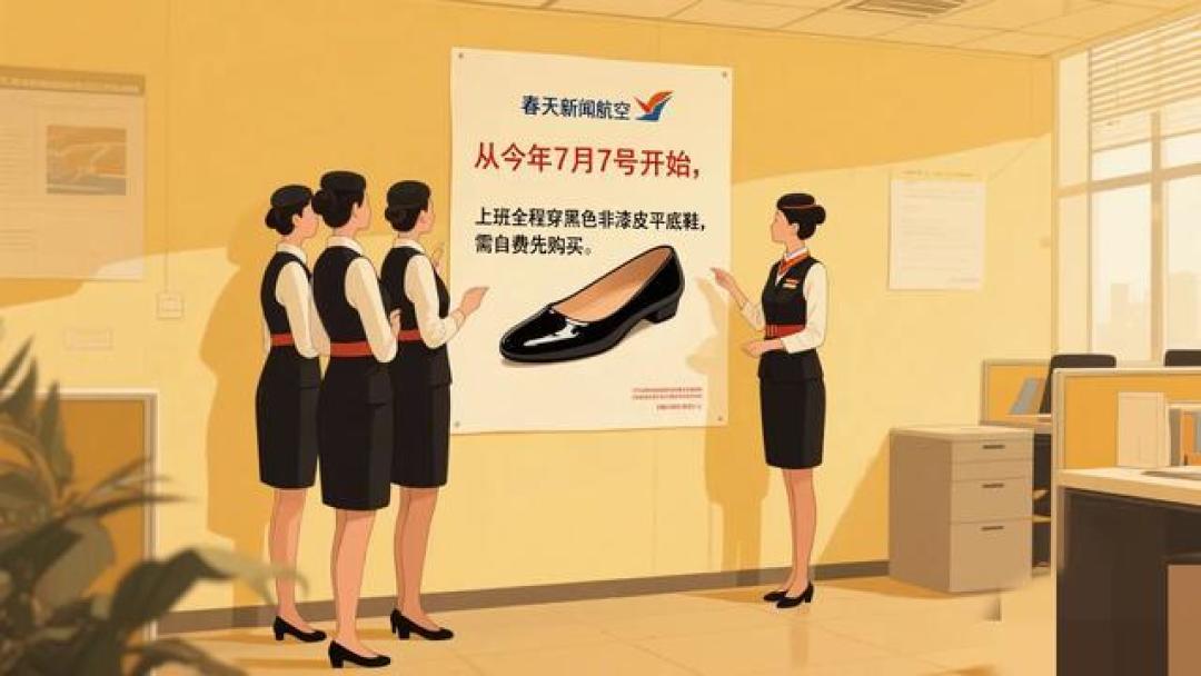 民航业劳动保护新实践：春秋航空女乘务员改穿平底鞋背后的健康安全革命
