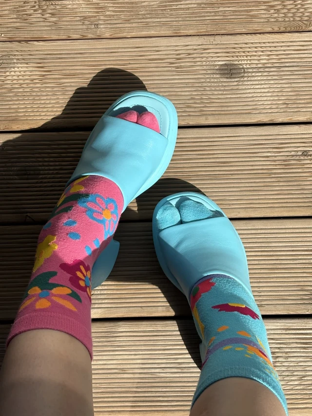 Camper Thelma｜厚底鞋（松石绿）小测评