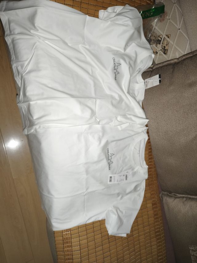 复购2件森马短袖t恤适合胖子凉感棉感兼备还便宜