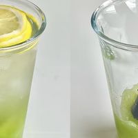 夏日饮品-青提柠檬茶