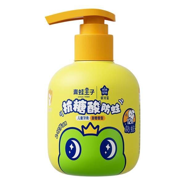 青蛙王子儿童牙膏：给孩子的牙齿最贴心的呵护