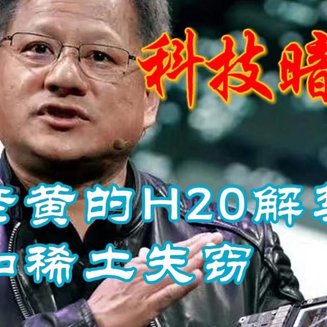 中美科技暗战的AB面：老黄的H20解禁和稀土失窃