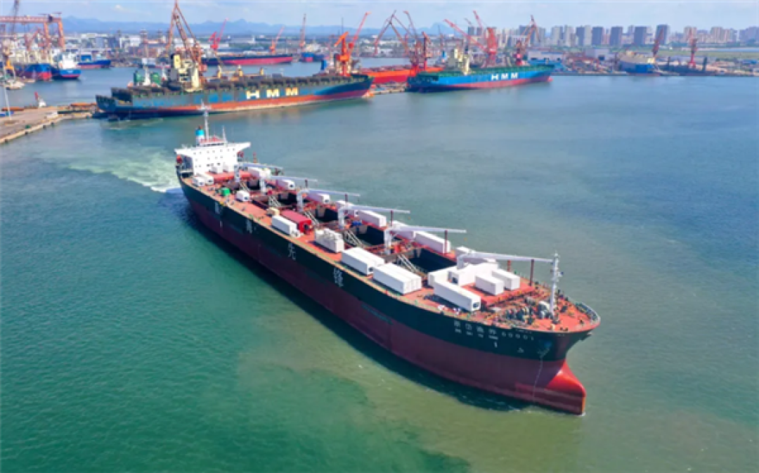 全球首艘!8万吨级通海养殖工船“森海先锋”完成交付