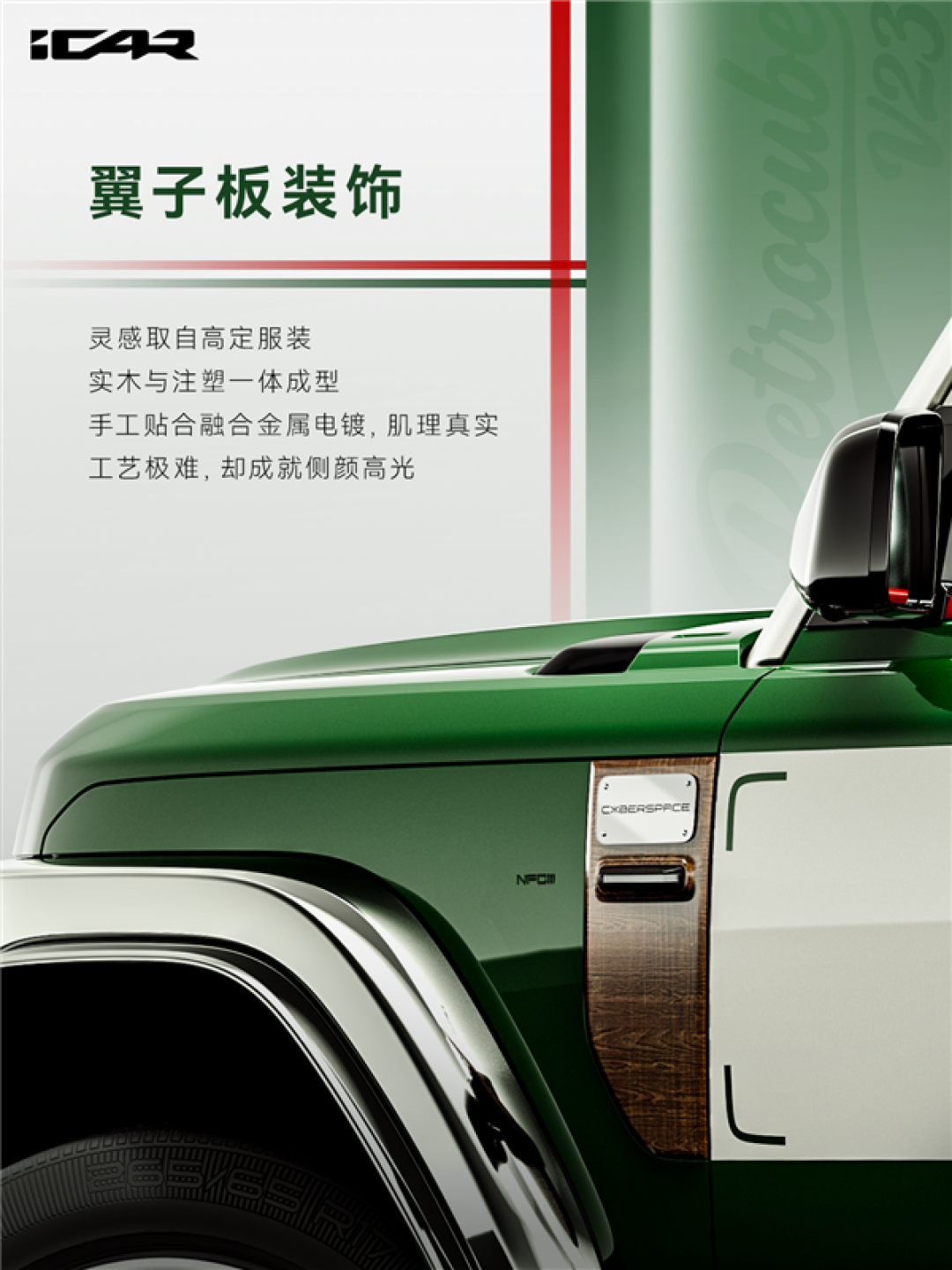 2.88万买18件“大满配” 奇瑞iCar V23复古套件发布:个性非常