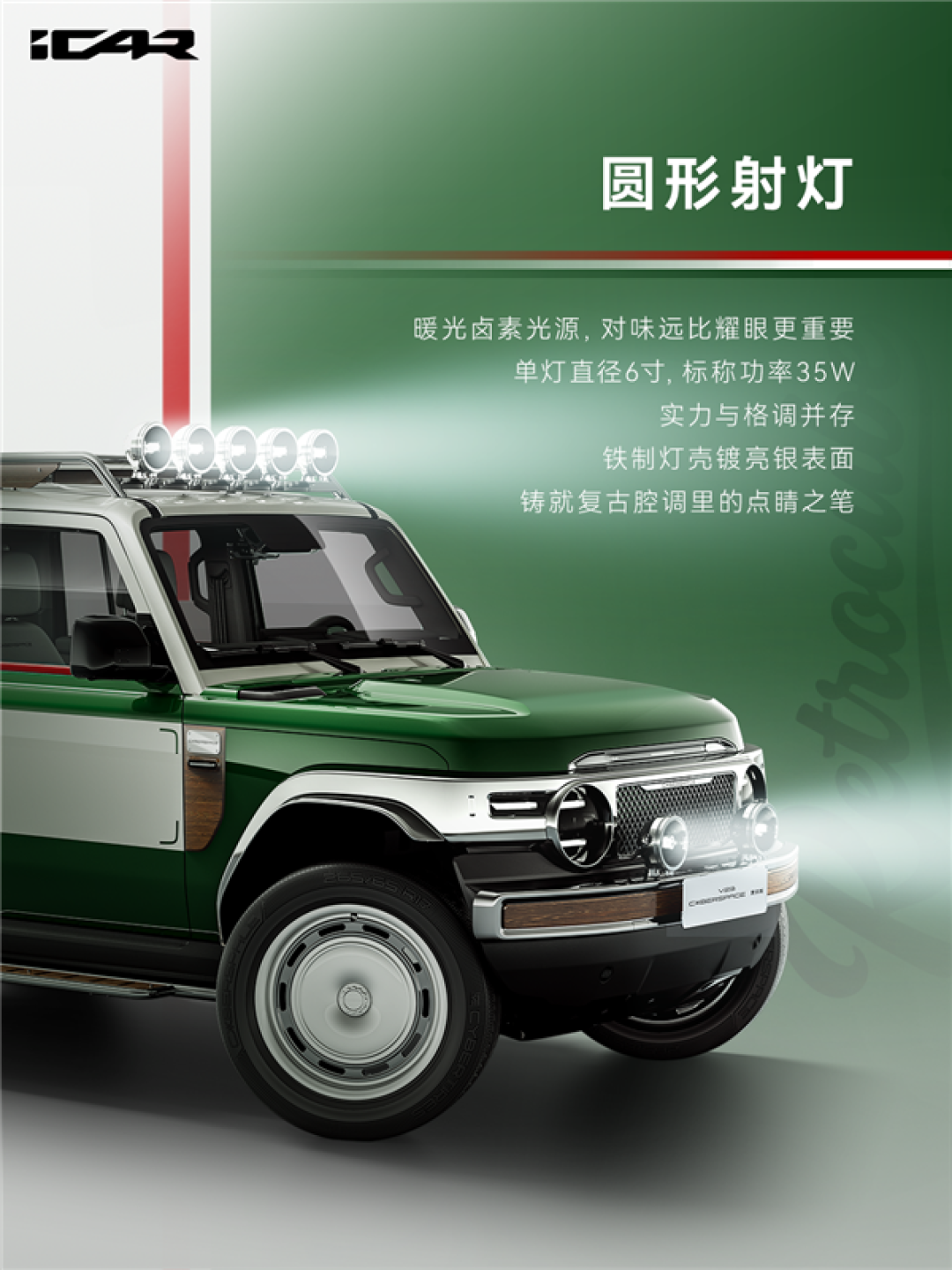 2.88万买18件“大满配” 奇瑞iCar V23复古套件发布:个性非常