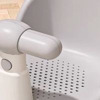 IUU婴儿洗澡座椅宝宝洗澡坐椅神器新生儿童洗澡凳洗澡盆防滑浴凳