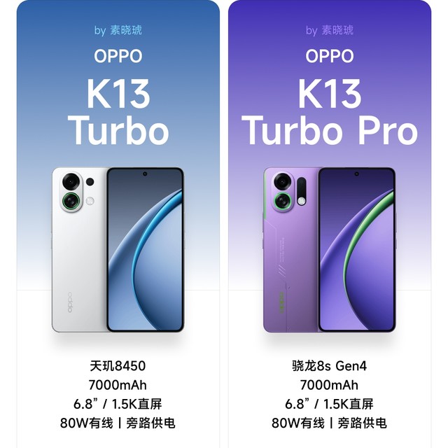 一篇看懂｜OPPO K13 Turbo系列来了！