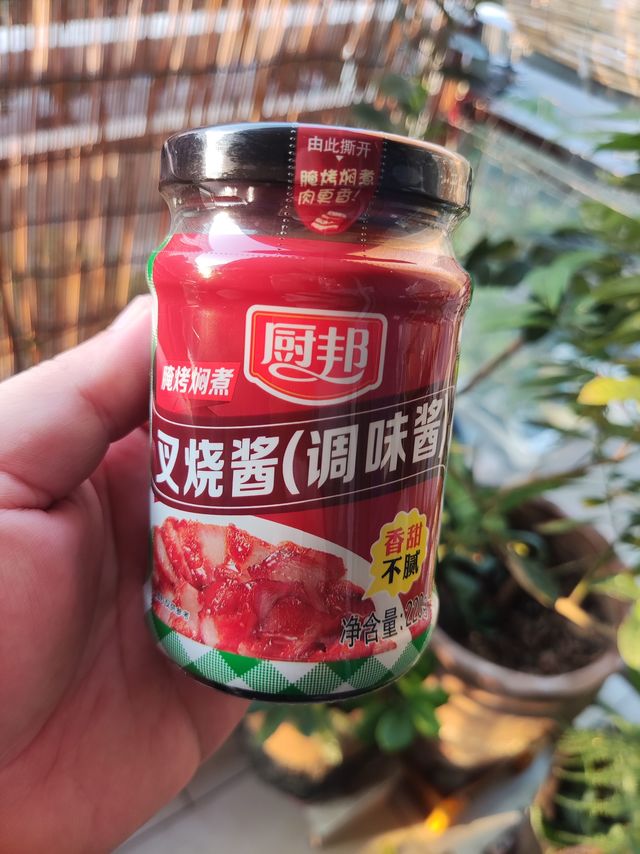 厨邦叉烧酱，用来腌肉做叉烧还是不错的