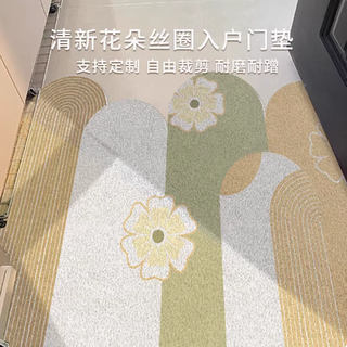 【傲娇熊家纺】丝圈入户门地垫，家居品质之选