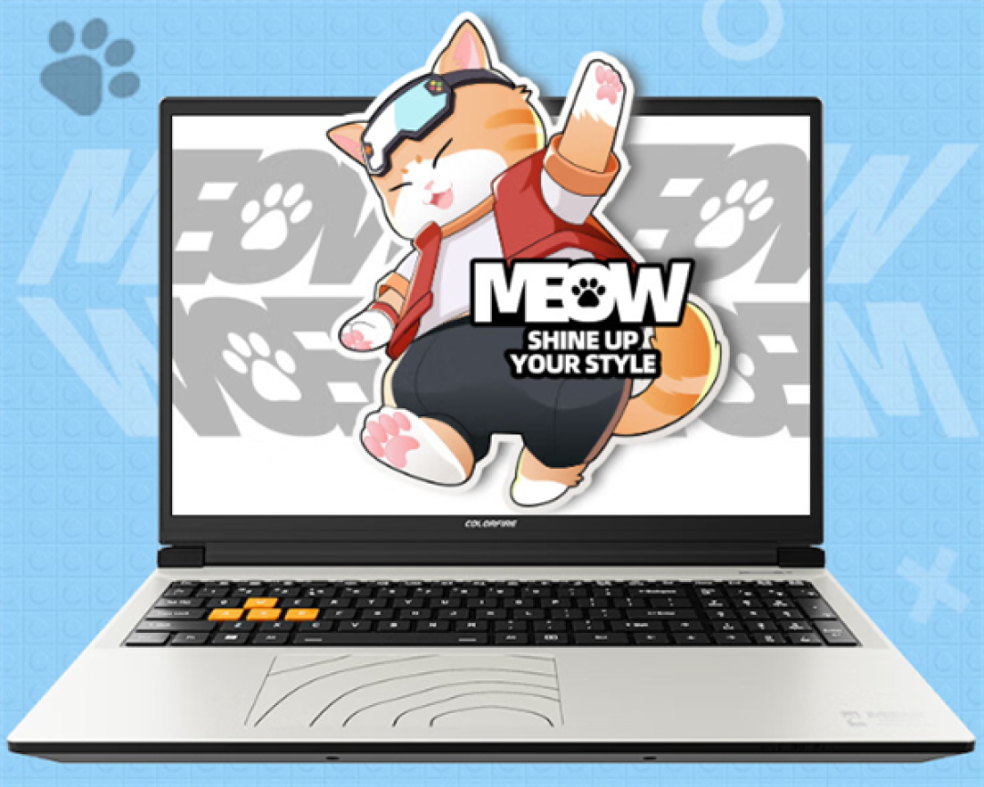 七彩虹MEOW R16 Pro游戏本国补价5279元起:顶配满血RTX5070